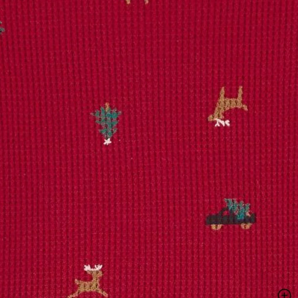 NWT Baby Boy Carter's 2-Piece Christmas print Top and Corduroy Overall Set 3M - Picture 3 of 4